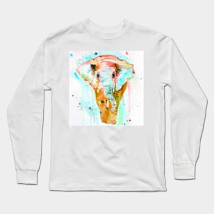 Colorful Elephant Long Sleeve T-Shirt